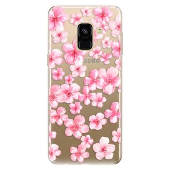 Odolné silikonové pouzdro iSaprio - Flower Pattern 05 - Samsung Galaxy A8 2018