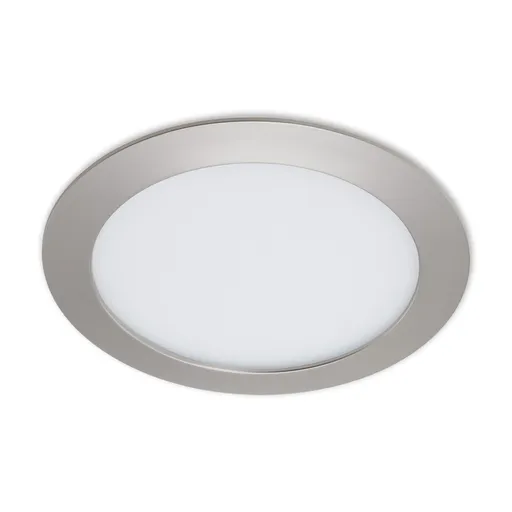 BRILONER LED vestavné svítidlo, pr. 17 cm, 12 W, matný nikl IP44 BRI 7286-012