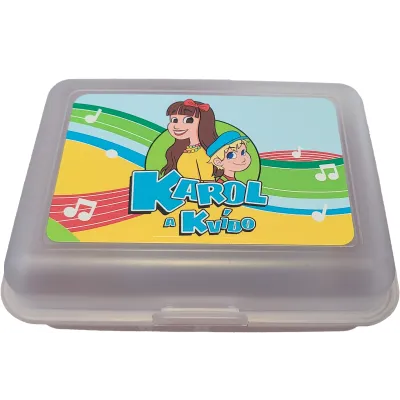 Svačinový box Karol a Kvído – antibakteriální