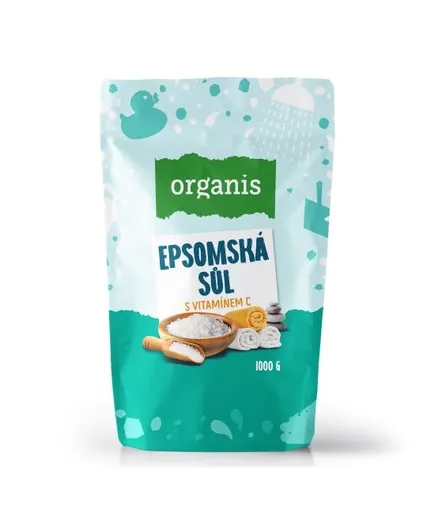 Organis Epsomská sůl s vitamínem C 1000 g