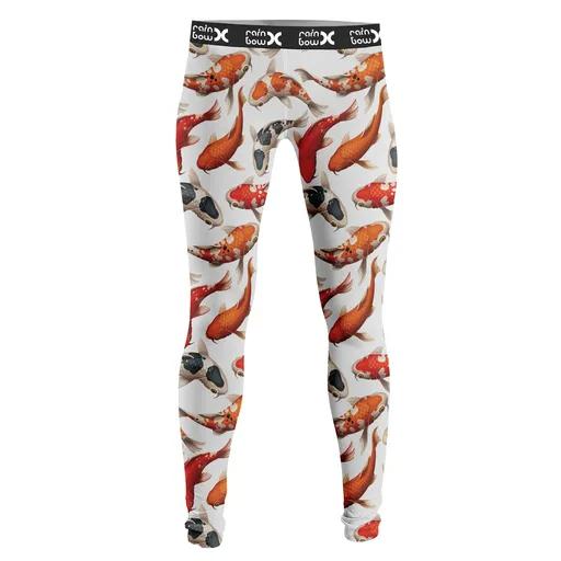 Dětské legíny – Koi kapři (Velikost legín: 98-104)