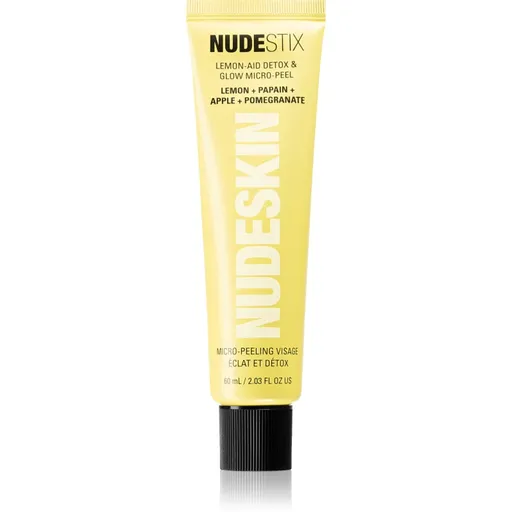 Nudestix Nudeskin Lemon-Aid Detox & Glow Micro-Peel rozjasňující peeling na obličej 60 ml