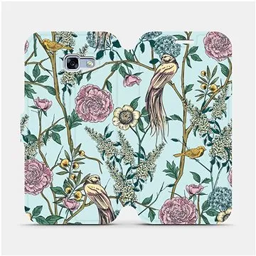 Flipové pouzdro na mobil Samsung Galaxy A5 2017 - MX07S Ptáčci v trní (5903516024469)