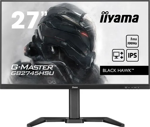 iiyama G-Master/GB2745HSU-B2/27"/IPS/FHD/100Hz/1ms/Black/3R