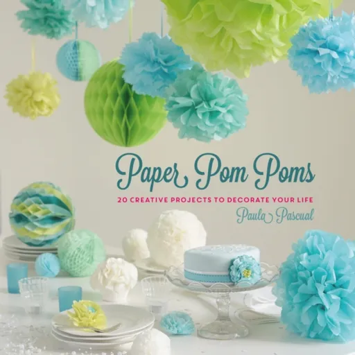 Paper Pom Poms - Paula Pascual