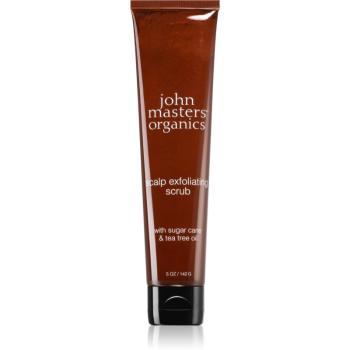 John Masters Organics Scalp Exfoliating Scrub with Sugar Cane & Tae Tree Oil čisticí peeling pro pokožku hlavy 142 g