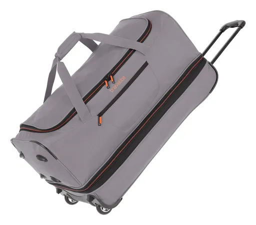 Cestovní taška na kolečkách Travelite Basics Wheeled duffle L Grey