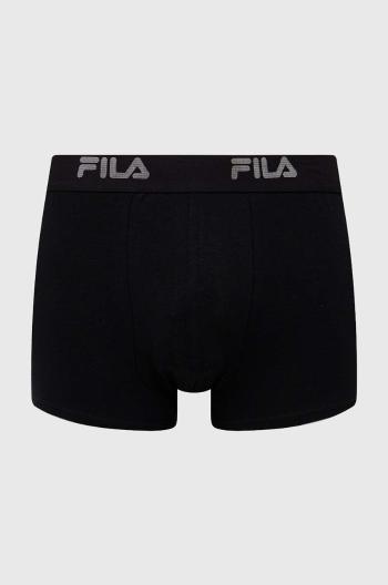 Boxerky Fila pánské, černá barva