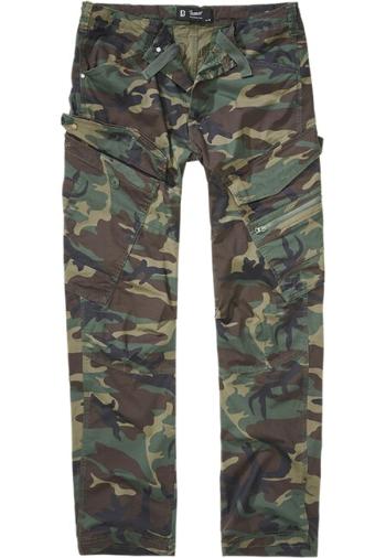 Brandit Adven Slim Fit Cargo Pants woodland - L