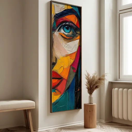 Dekorativní rámovaný obraz z MDF EMR078