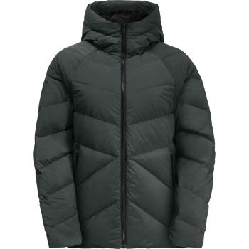 Jack Wolfskin MARIENPLATZ W Dámská péřová bunda, tmavě zelená, velikost