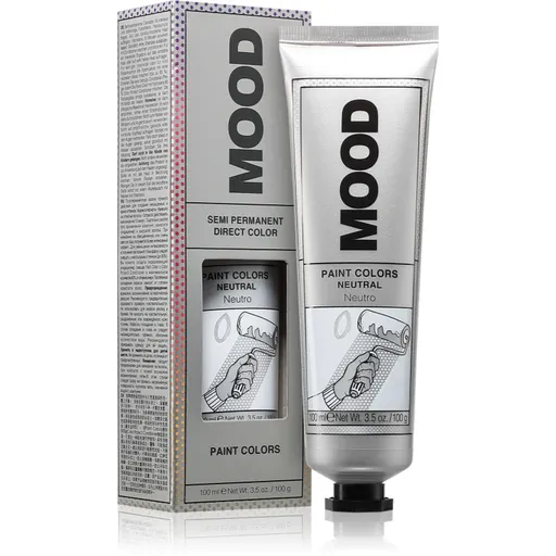MOOD Paint Colors semipermanentní barva na vlasy odstín Neutral 100 ml
