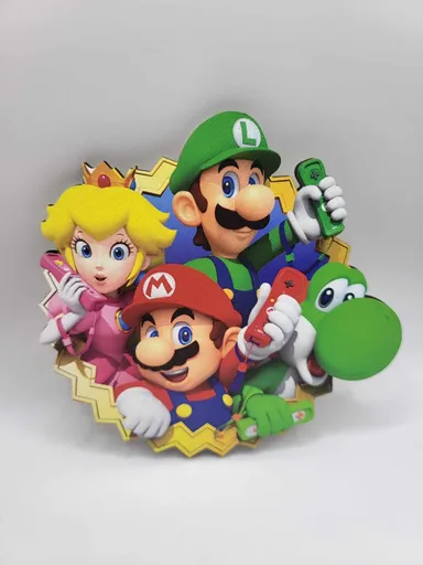 Loranc Magnetka na dort - Super Mario a přátelé