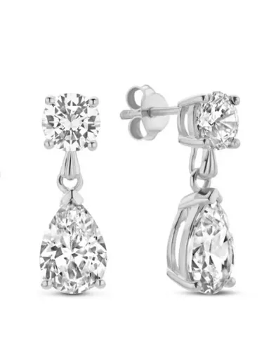 Liu Jo Slušivé ocelové náušnice se zirkony LJ2588