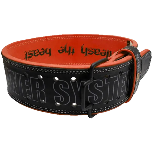 Power System Fitness opasek BEAST PS-3830 červený - L