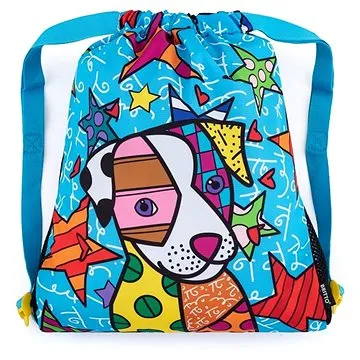 Bagmaster SÁČEK LUMI 22 B školní sáček na přezůvky / tělocvik - pejsek (8591805013132)