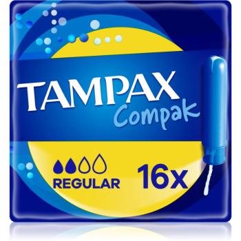 Tampax Compak Regular tampony s aplikátorem 16 ks