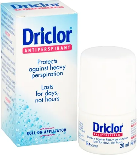 Driclor Antiperspirant roll-on proti nadměrnému pocení 20 ml