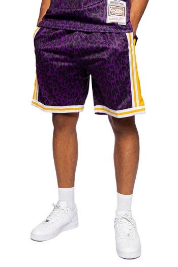 Mitchell & Ness Shorts Los Angeles Lakers NBA Wild Life Swingman Short purple - L