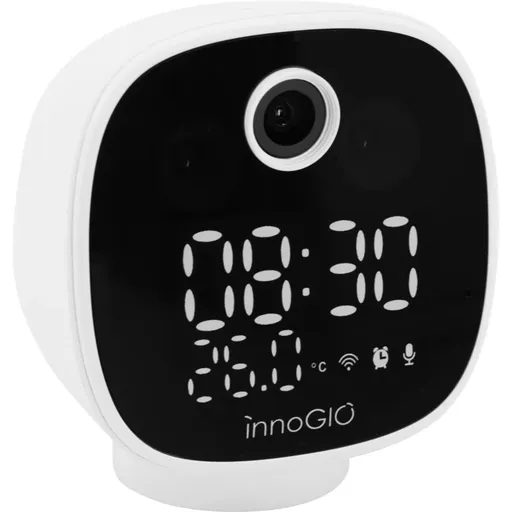 innoGIO GIOSafety Smart Clock domácí Smart Wi-fi kamera 1 ks