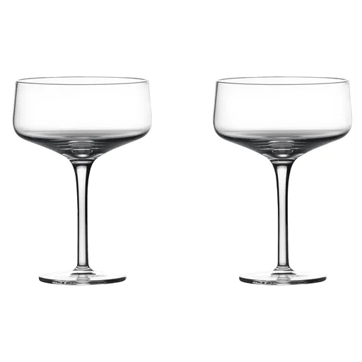 Sklenice na koktejly ROCKS 270 ml, sada 2 ks, čirá, sklo, Zone Denmark