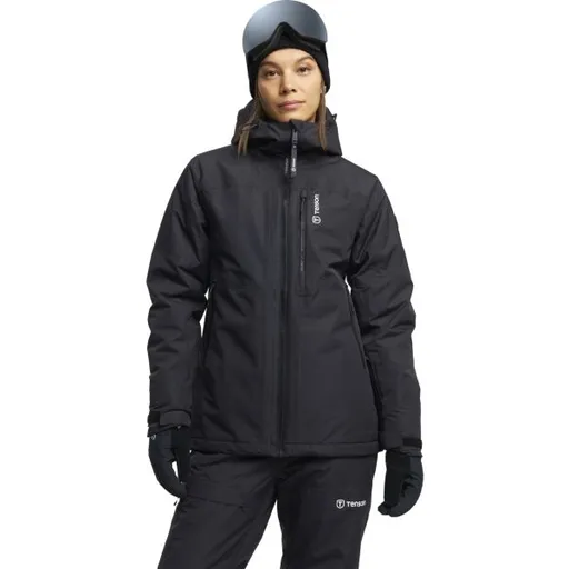 TENSON NISEKO SKI JACKET WOMEN Dámská lyžařská bunda, černá, velikost XXXL