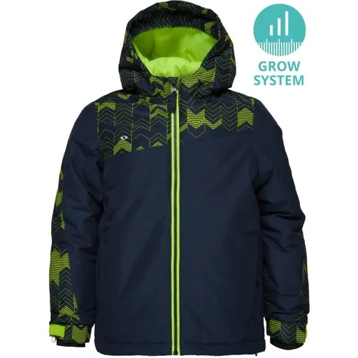 LOAP CUSA Dětská lyžařská bunda, tmavě modrá, velikost 112-116