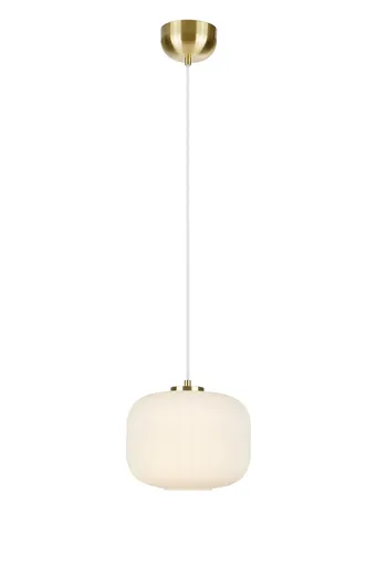 Markslöjd Sober závěsné svítidlo mosazné/bílé
