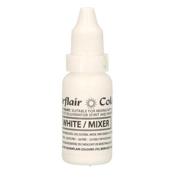 Cakesupplies Tekutá barva White / Mixer - Bílá 14 ml