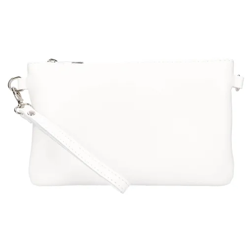 Dámské kožené plesové psaníčko Italia Tea - bílá