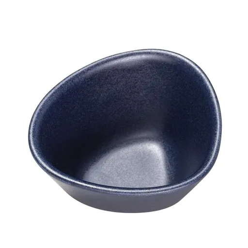 Jídelní miska CURVE 11 cm, námořnická modrá, kamenina, LIND DNA