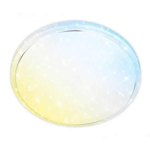 BRILONER Star A stropní svítidlo pr.48 cm - 19,5W, 4450lm, LED, EEK A, stmívatelné, dálkový ovladač, CCT, bílé 3869016