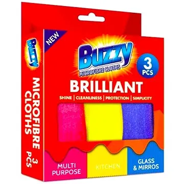 BUZZY utěrka z mikrovlákna 3 ks (5060537180144)