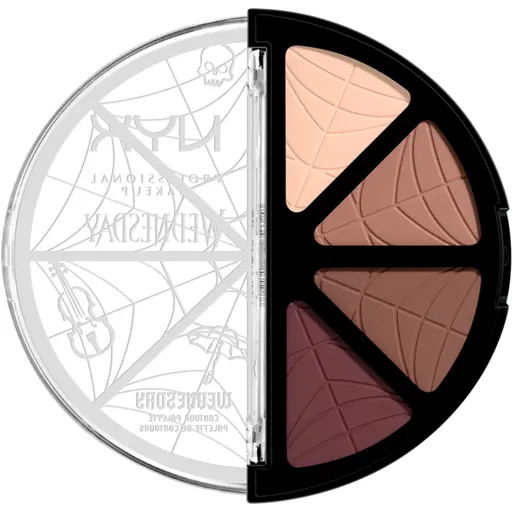 NYX Professional Makeup Wednesday Contour Palette konturovací paletka 4x2.88 g