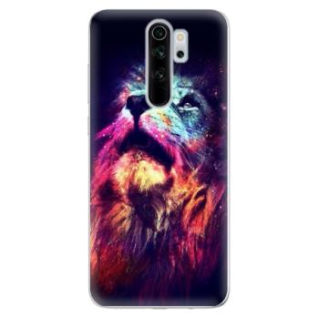 Odolné silikonové pouzdro iSaprio - Lion in Colors - Xiaomi Redmi Note 8 Pro