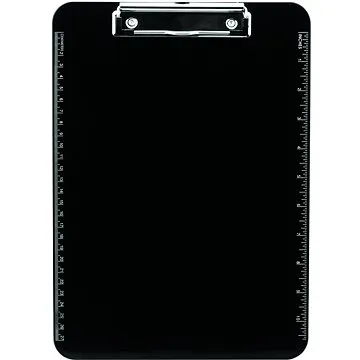 VICTORIA A4 černá s pravítkem (IIVFT)