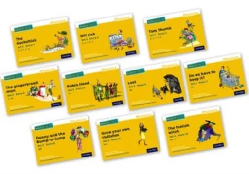 Read Write Inc. Phonics: Yellow Set 5 Core Storybooks (Mixed Pack of 10) - Gill Munton