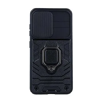 TopQ Kryt Samsung S23 odolný Ring Lens černý 94388 (94388)