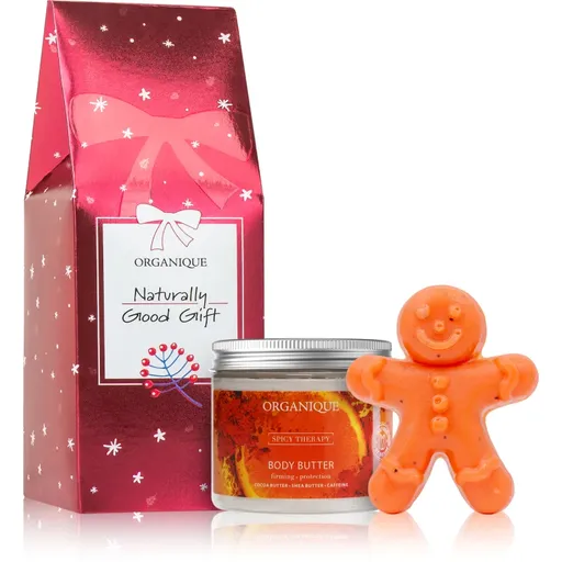 Organique Naturally Good Gift Seasonal Spicy vánoční dárková sada na ruce a tělo