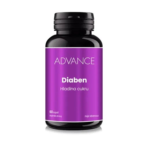 ADVANCE Diaben hladina cukru 60 kapslí