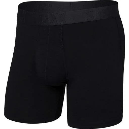 SAXX DROPTEMP COOLING COTTON BOXER BRIEF FLY Chladicí boxerky, černá, velikost