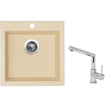 SINKS VIVA 455 Sahara + SINKS MIX 350P (VIV50MI350P)