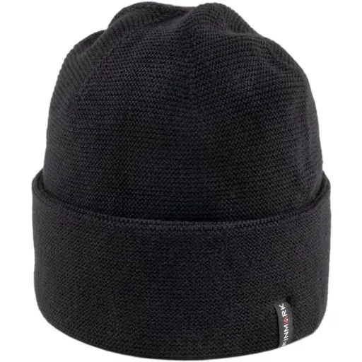 Finmark WINTER HAT Zimní pletená čepice, černá, velikost UNI