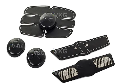 Elektrický posilovač břicha, stehen a paží EMS + ovladač