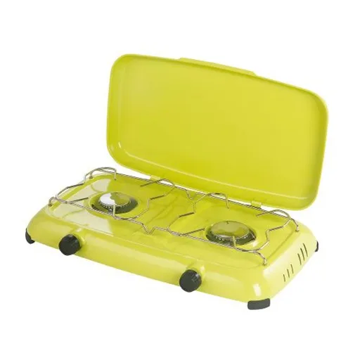 Meva Plynový stolní vařič 2 hořáky Orlík s víkem + termoelektrická pojistka A,Meva Plynový stolní vařič 2 hořáky Orlík s víkem + termoelektrická pojis