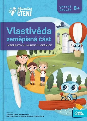 Kniha Vlastivěda - zeměpisná část - Kouzelné čtení Albi