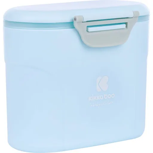 KikkaBoo Zásobník na sušené mléko s odměrkou 160 g Blue