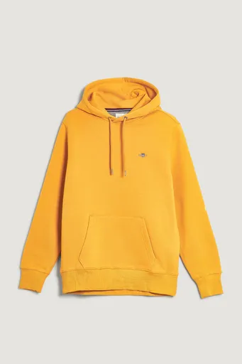 MIKINA GANT REG SHIELD HOODIE YELLOW LICHEN