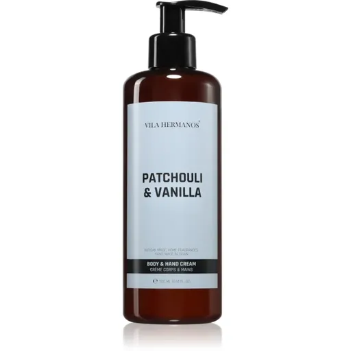 Vila Hermanos Apothecary Patchouli & Vanilla tělový krém 300 ml