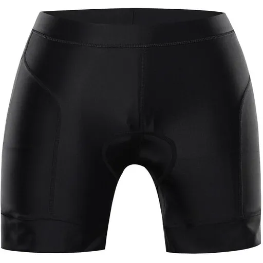 ALPINE PRO ARSA Dámské cyklo šortky, černá, velikost